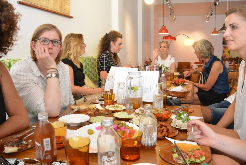 Shared dining met de bloggers!