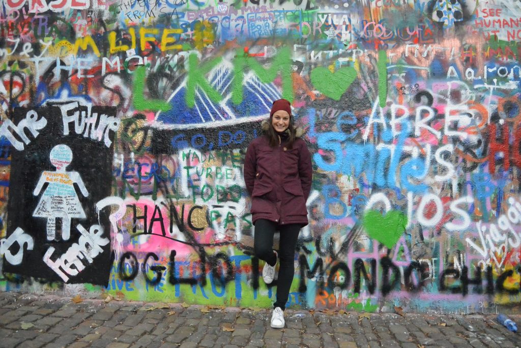 Lennon-wall, Praag
